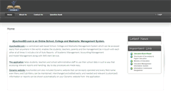 Desktop Screenshot of myschoolbd.com